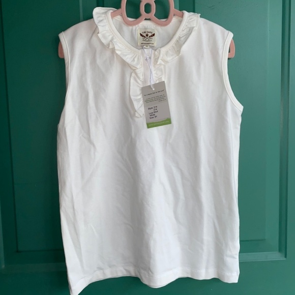 The oaks girls new nwt white top size 8 - Picture 2 of 6